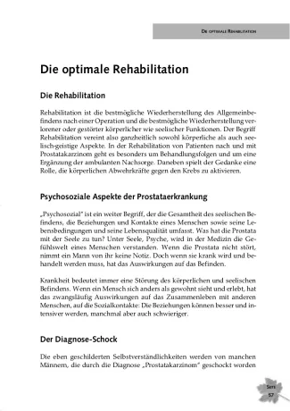 Die optimale Rehabilitation